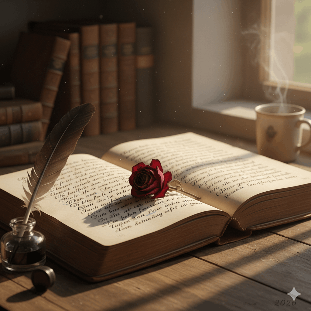 Buch Feder Schrift Leseecke Gedichtarten Was für Gedichtarten gibt es